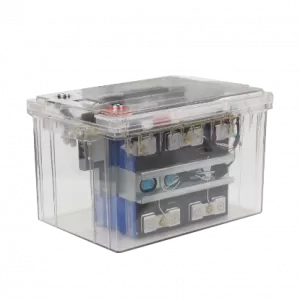 12.8V 100Ah LiFePO4 Battery Clear Case - LTS Transparent Battery 100Ah