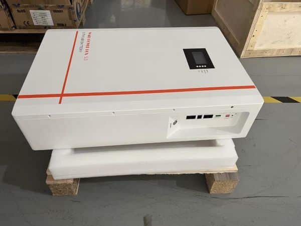 51.2V 100Ah Wall Mounted LiFePO4 Battery for Home Solar Storage