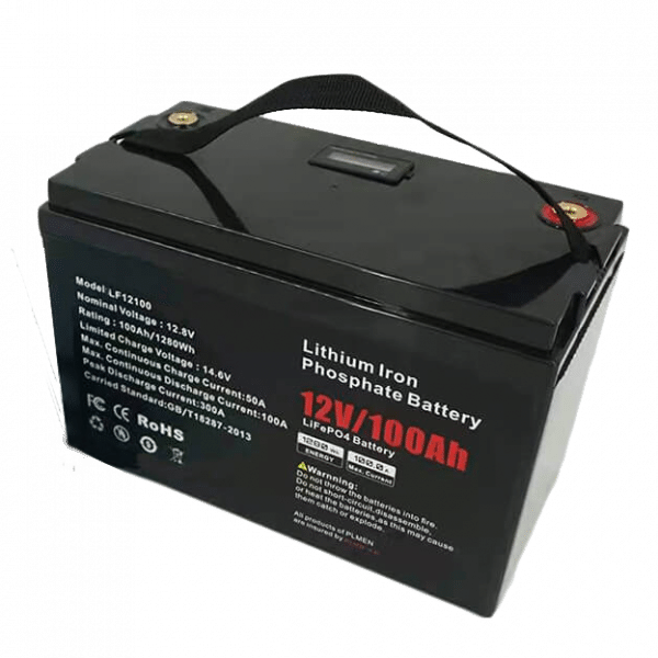 12.8V 100Ah LiFePO4 Battery - Reliable SLA Replacement for Solar and RV