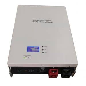 3kWh Wall Mounted Solar Battery - 25.6V 100Ah Model