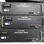 Scalable Rack Mount Solar Battery Stack - 5kWh LiFePO4 Modules
