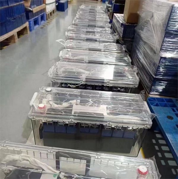 Transparent Case Lithium Battery