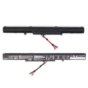 A41N1501 battery package contents including the battery unit and warranty documentation.