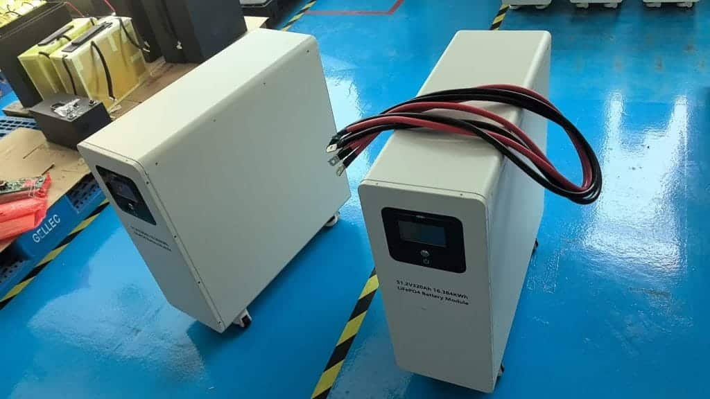 32kWh LiFePO4 Battery - 51.2V 628Ah Industrial Cabinet Energy Storage System