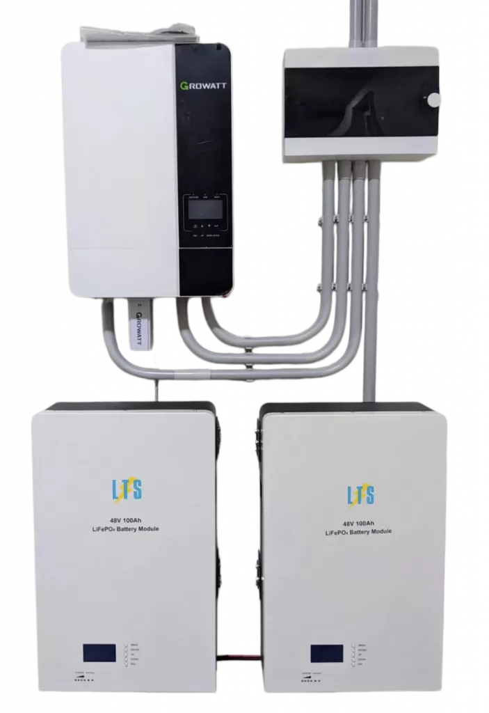 Real-world installation of an Energy Storage System using LiFePO4 batteries
