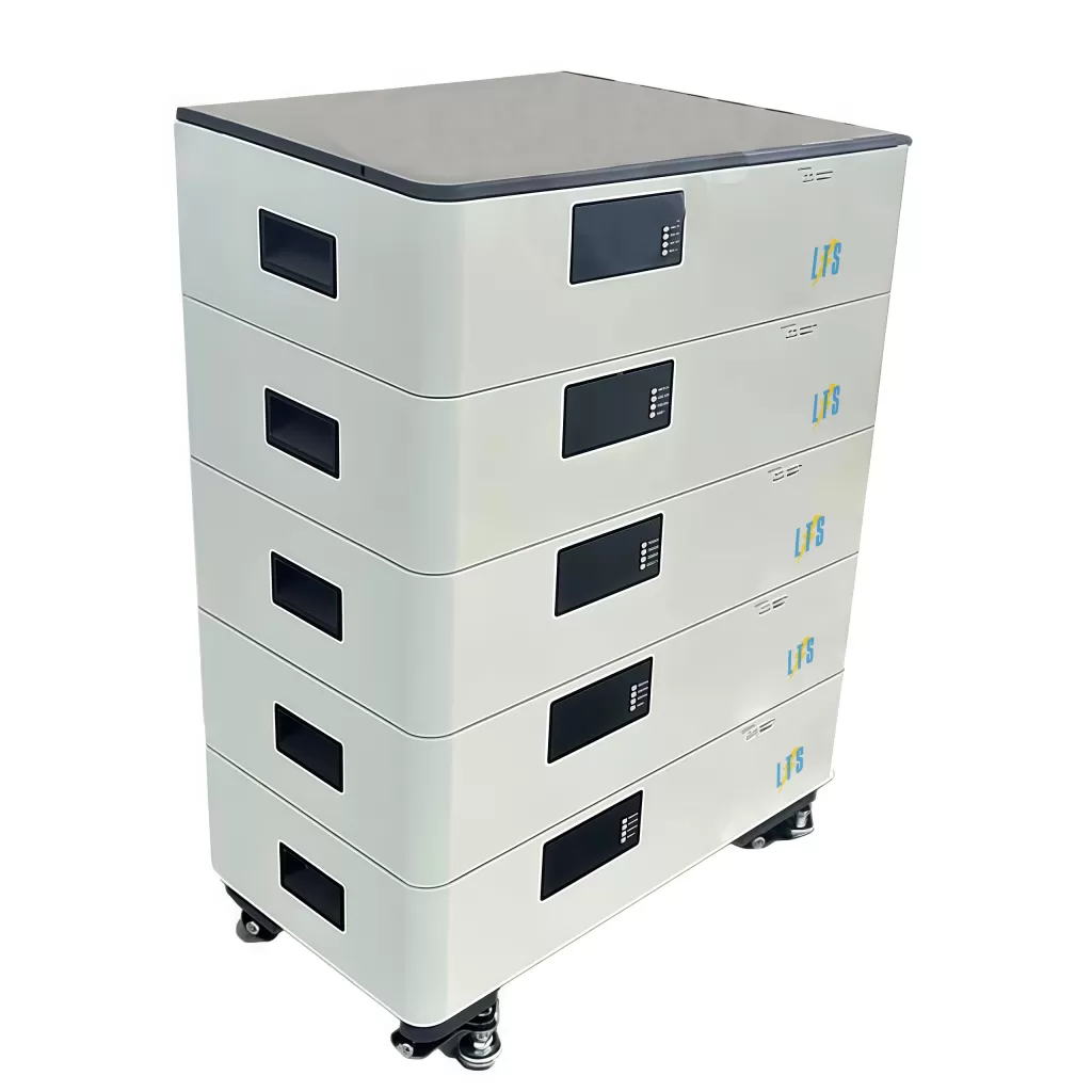 Modular 25.6kWh Vertical Stacked ESS for residential and industrial backup