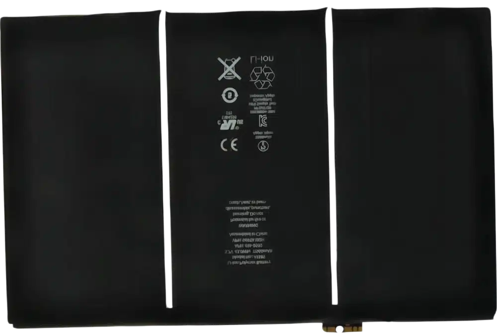 Proveedor de baterías de polímero de litio para iPad: celdas ultrafinas con tecnología antihinchazón.
