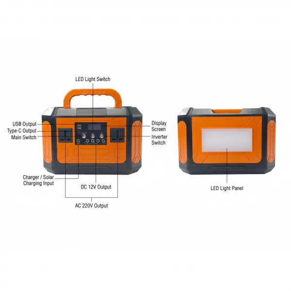 550W portable power station factory wholesale specs LTS Battery
