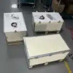 Sichere Verpackung aus Sperrholzkisten für Großhandels-Solarenergiespeicherbatterien