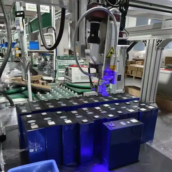High-precision laser welding process for industrial lithium battery packs
