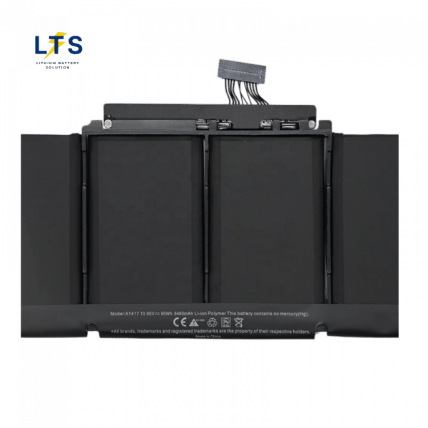 Apple A1417 battery factory tiered flat pack cell reverse view