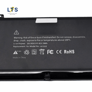 A1322 A1278 battery replacement for MacBook Pro 13 inch front view