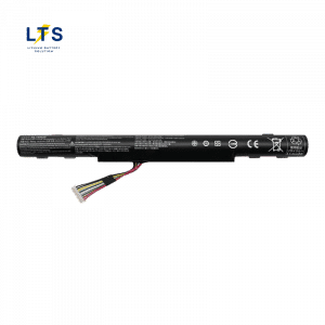 Replacement AL15A32 battery bulk front full bar view with wire harness