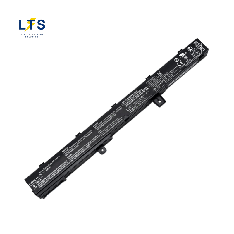 Replacement A31N1319 battery bulk isometric angled slim profile