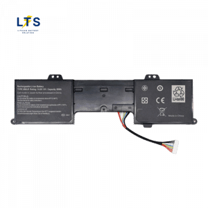 Replacement WW12P battery bulk front full layout view with wire harness