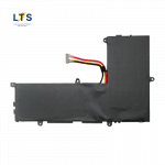 Replacement C21N1521 battery bulk L shaped back casing flat view