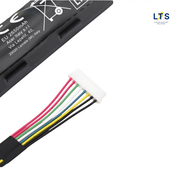 Acer Aspire E15 battery replacement wire harness cable connector detail