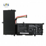 Asus VivoBook E200HA battery replacement front view with specification label