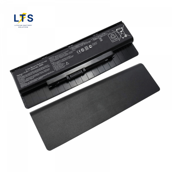 Replacement A32-N56 battery bulk front and rear dual view