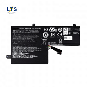 Acer Chromebook 11 battery replacement front layout showing safety labels