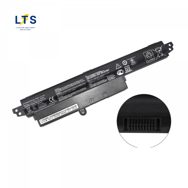 A31N1302 battery replacement for Asus VivoBook X200CA with connector inset