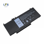 Dell 6MT4T battery factory angled front specification view